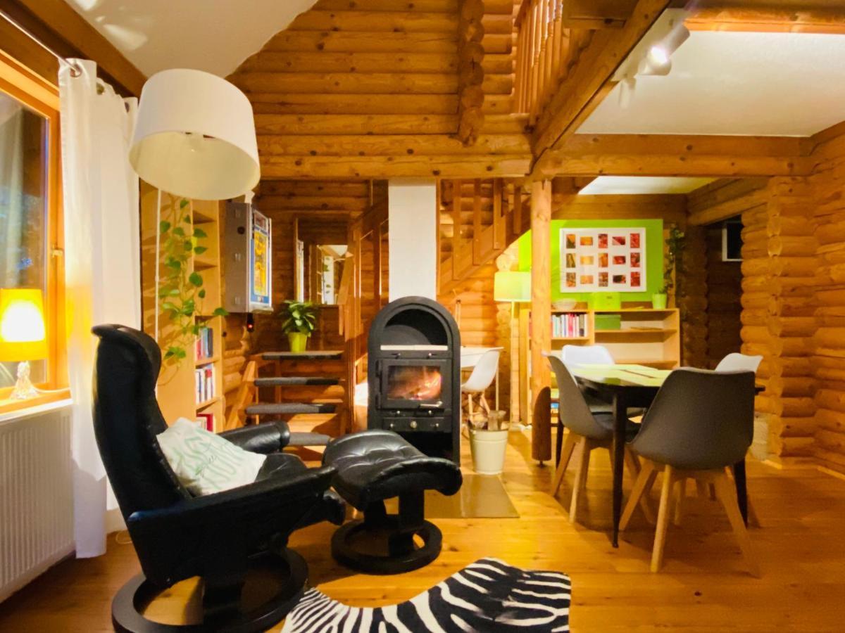 Eifel-Lounge Blockhaus Mit Kamin Garten Balkon Nahe Koeln Therme Bruehl Phantasialand 维勒斯威特 外观 照片
