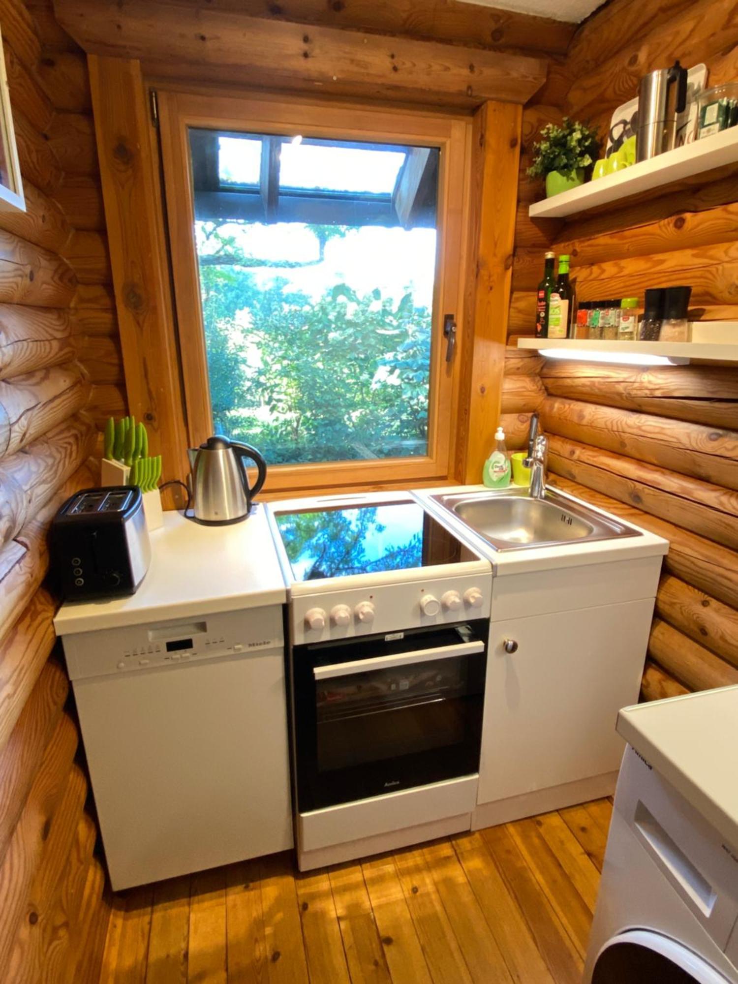 Eifel-Lounge Blockhaus Mit Kamin Garten Balkon Nahe Koeln Therme Bruehl Phantasialand 维勒斯威特 外观 照片