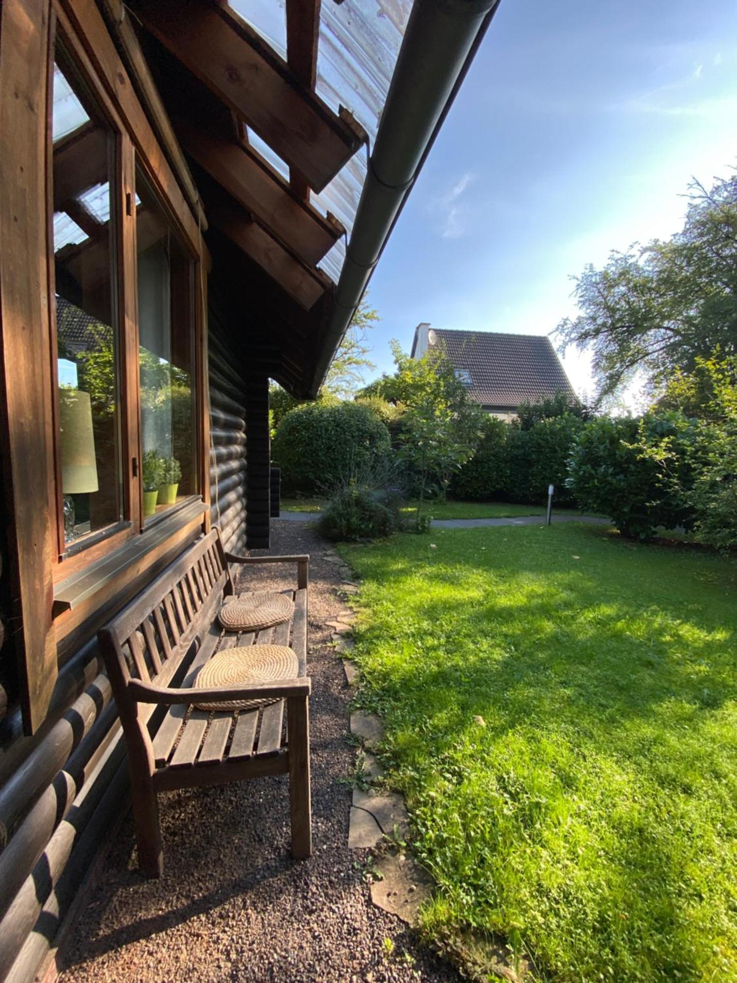 Eifel-Lounge Blockhaus Mit Kamin Garten Balkon Nahe Koeln Therme Bruehl Phantasialand 维勒斯威特 外观 照片