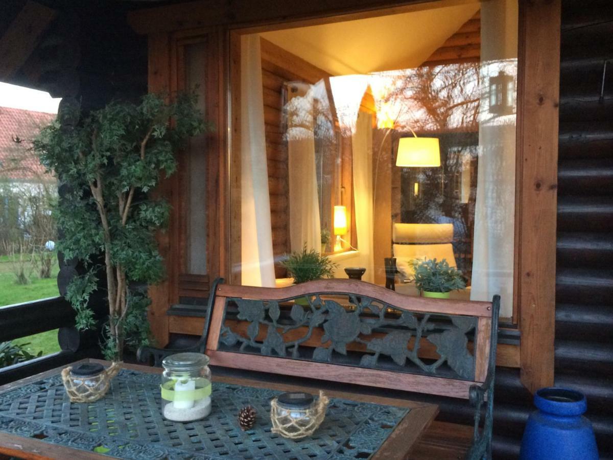 Eifel-Lounge Blockhaus Mit Kamin Garten Balkon Nahe Koeln Therme Bruehl Phantasialand 维勒斯威特 外观 照片